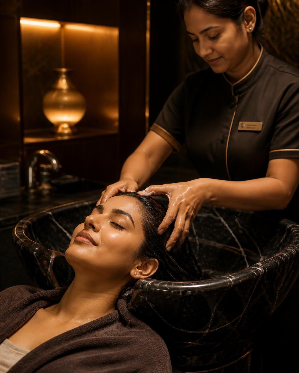 Hair Spa at A Rich Hair Craft Unisex Salon, Hubballi
